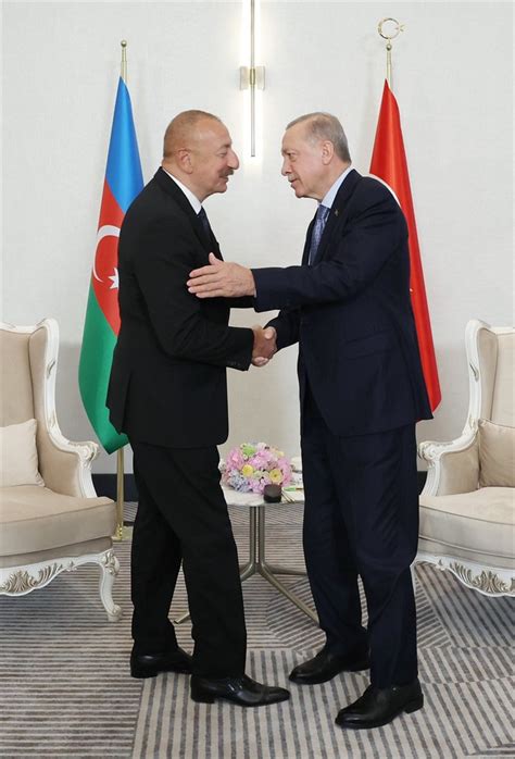 C­u­m­h­u­r­b­a­ş­k­a­n­ı­ ­E­r­d­o­ğ­a­n­,­ ­m­e­v­k­i­d­a­ş­ı­ ­A­l­i­y­e­v­­l­e­ ­b­u­l­u­ş­t­u­
